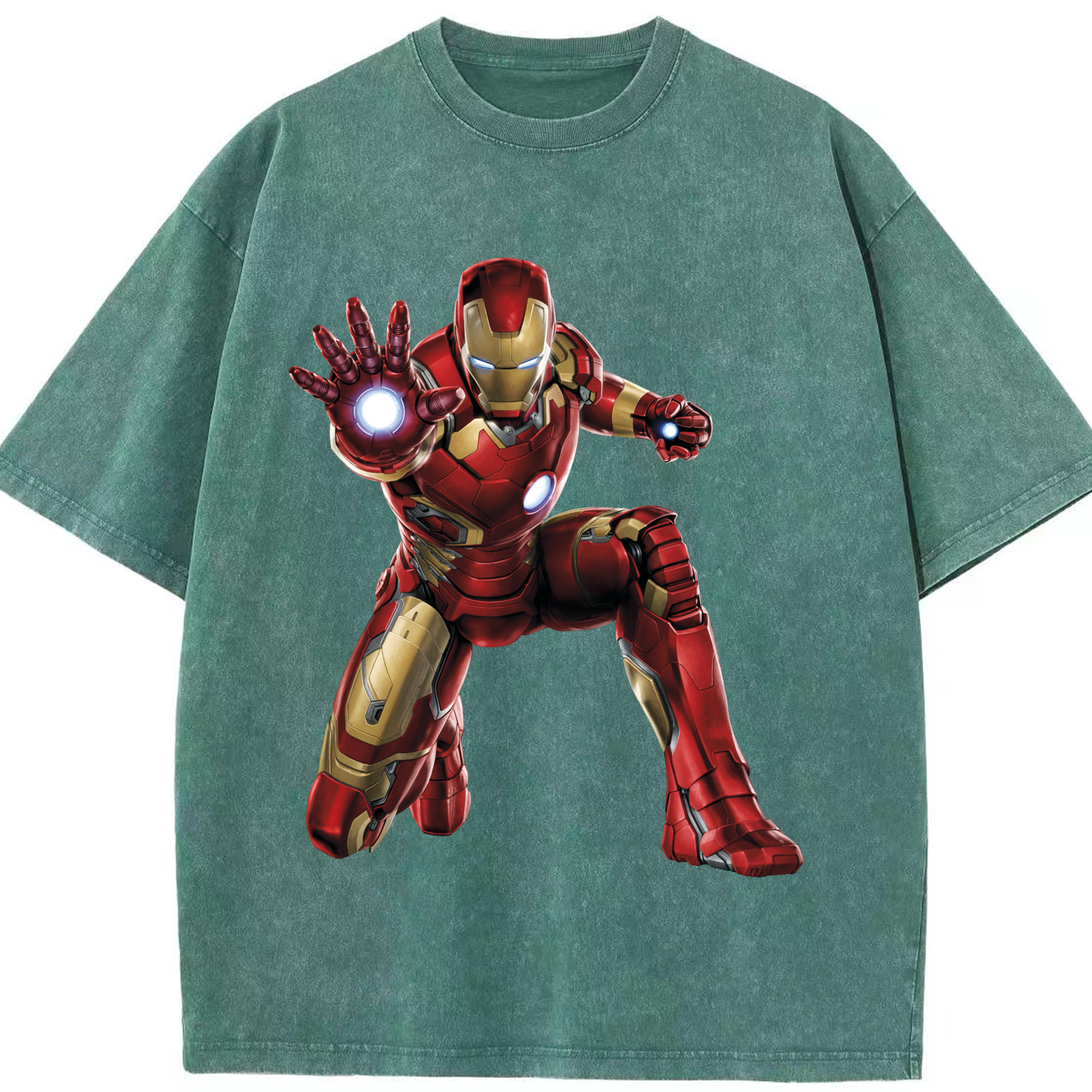 （画像用） アベンジャーズ The Avengers 綿100% ヴィンテージ風 半袖Tシャツ（フロントプリント）